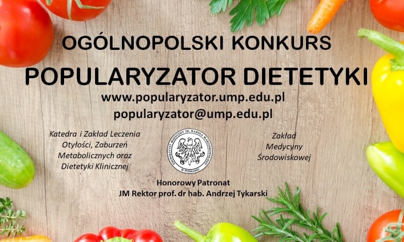 Konkurs dla studentów dietetyki