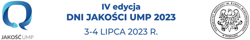 IV edycja Dni Jakości UMP 3-4 lipca 2023 – zaproszenie na wykłady i warsztaty