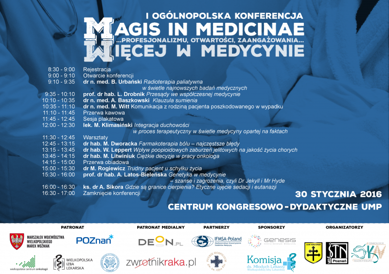 I Ogólnopolska Konferencja „Magis in Medicinae”