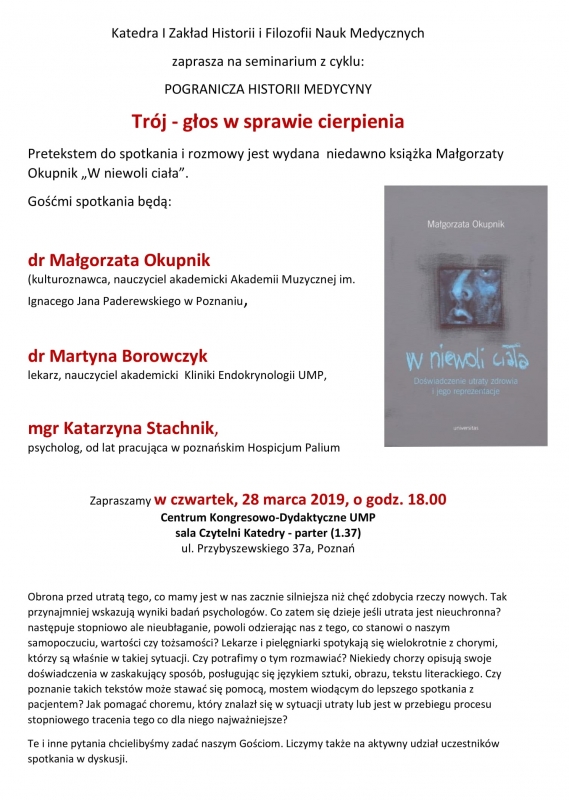 Trój-głos w sprawie cierpienia