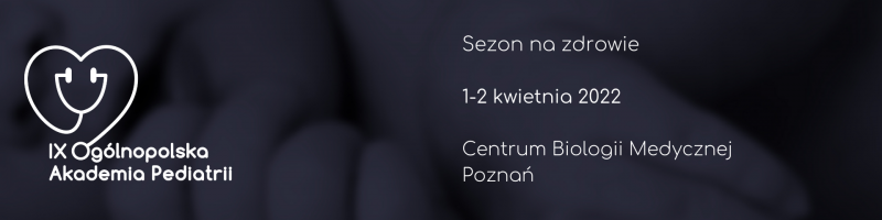 IX Ogólnopolska Akademia Pediatrii