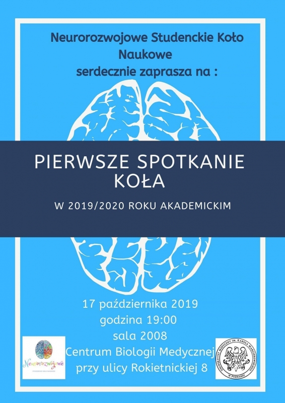 Pierwsze spotkanie Neurorozwojowego Studenckiego Koła Naukowego