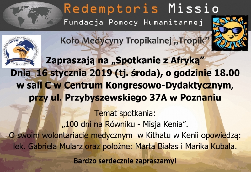 Spotkanie z Afryką: „100 dni na Równiku – Misja Kenia”