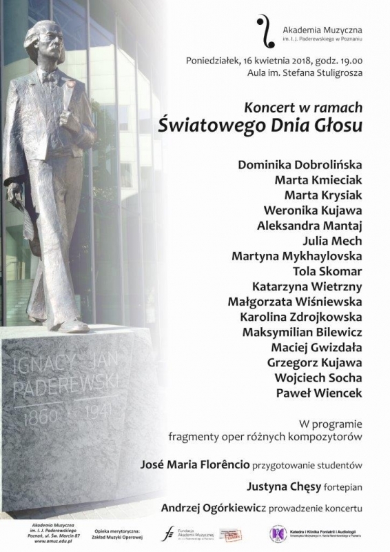 Koncert w ramach Światowego Dnia Głosu