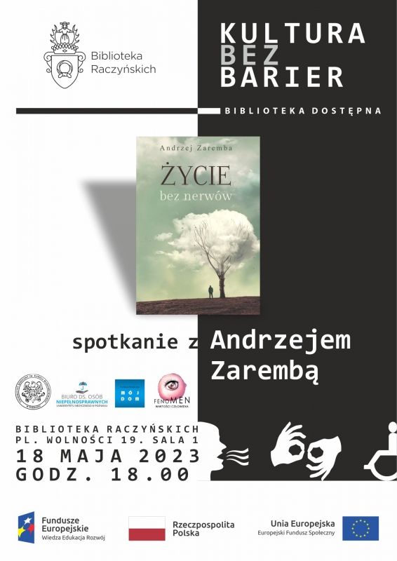 „Życie bez nerwów” – spotkanie autorskie z Andrzejem Zarembą