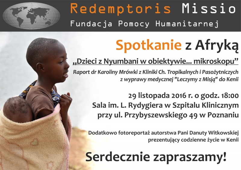 Spotkanie z Afryką. „Dzieci z Nyumbani w obiektywie… mikroskopu”