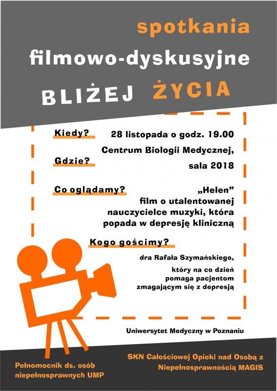 Spotkanie filmowo-dyskusyjne – film „Helen”