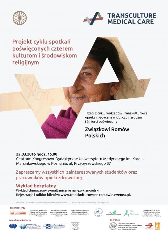 Wykład z cyklu „Transkulturowa opieka medyczna w obliczu narodzin i śmierci” – Związek Romów Polskich