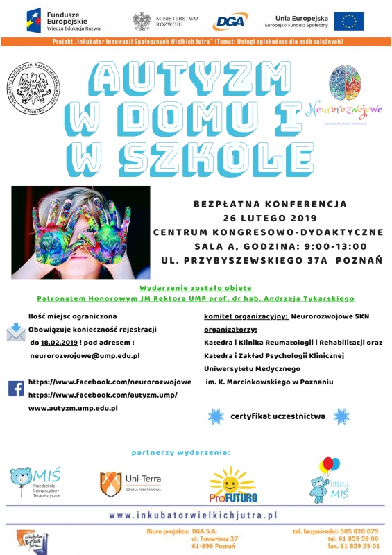 Konferencja „Autyzm w domu i w szkole”
