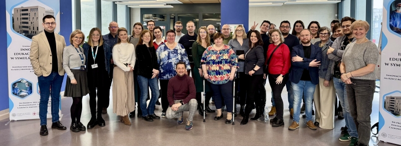 Zakończenie zajęć w ramach I edycji studiów podyplomowych „Innowacyjna edukacja medyczna w symulacji medycznej”
