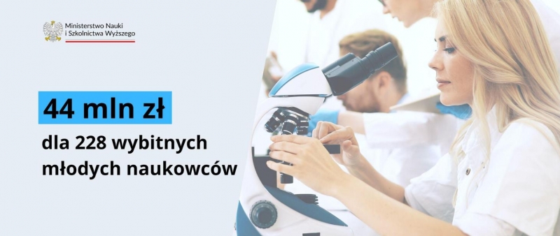 Stypendia dla wybitnych młodych naukowców