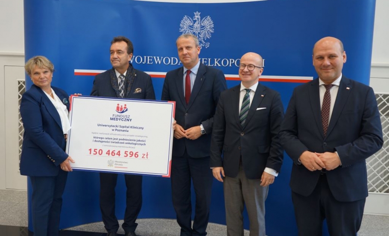 150 milionów dla rozwoju onkologii Uniwersyteckiego Szpitala Klinicznego z Funduszu Medycznego