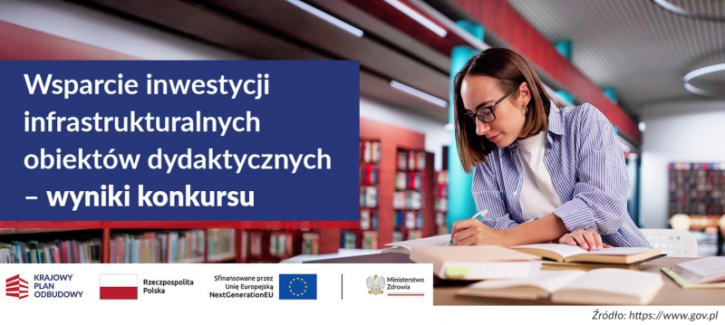 Dofinansowanie z KPO na rozwój infrastruktury dydaktycznej